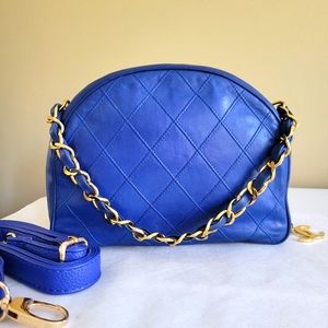 Chanel Vintage Dome Lambskin Bag